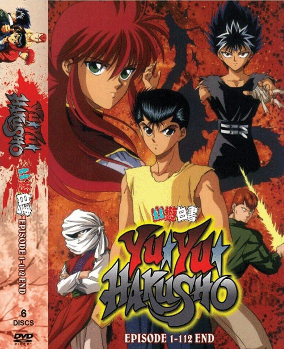 ANIME DVD YU YU HAKUSHO COMPLETE TV SERIES VOL.1-112 END ENGLISH