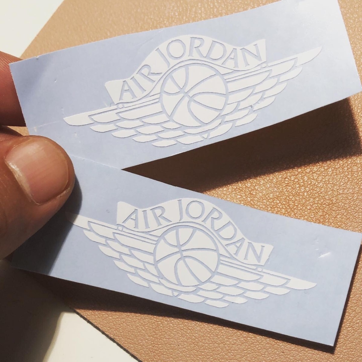 Air Jordan Wings logo w/ TM- vinyl decal sticker - Used for Aj1