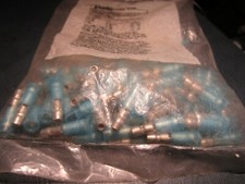  75 16-14 AWG Blue Nylon Insulated - Insulated Grip Male Disconnect