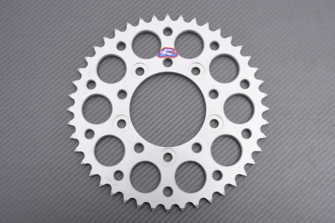 Couronne Renthal 44 dents ultra légère en alu 525 pour Suzuki GSX-R 750 ancienne