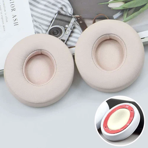 2/1x Ersatz Ohrpolster Für Beats Solo2/3 Ear Pads Wireless Schwarz - Bild 5 von 18