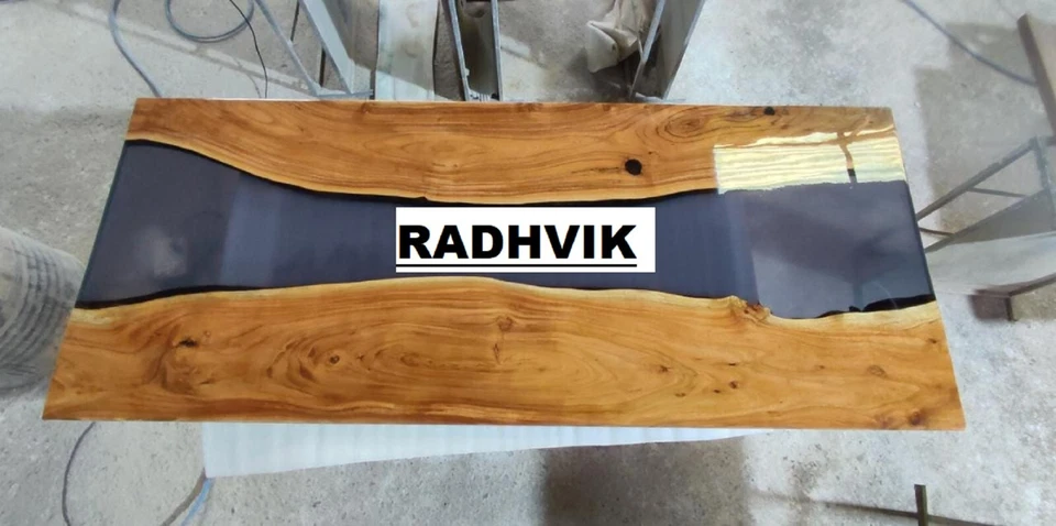 Epoxy Resin Table, Resin River Table, Epoxy Table, River Table, Wood Resin Table - Image 4 of 4