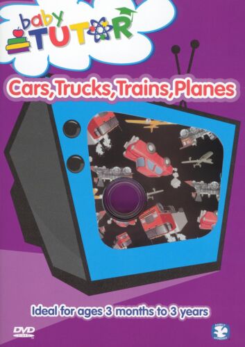 BABY TUTOR - CARS, TRUCKS, TRAINS, PLANES NEW DVD - Picture 1 of 1