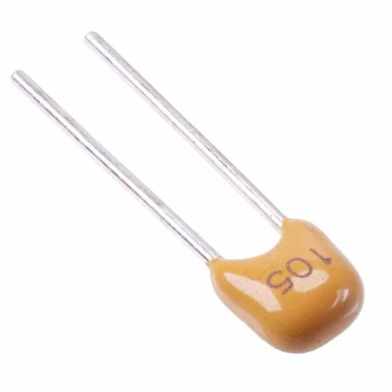 JB CAPACITORS 10 x 820pF 50V NPO 2.54mm Radial Ceramic Capacitor 5%