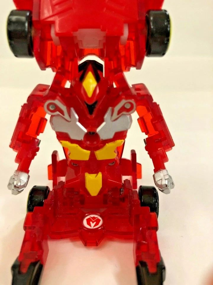 [TURNING MECARD]SHUMA 可变形机器人汽车韩国电视人偶 + 2 张卡  — 第 4/4 张图片