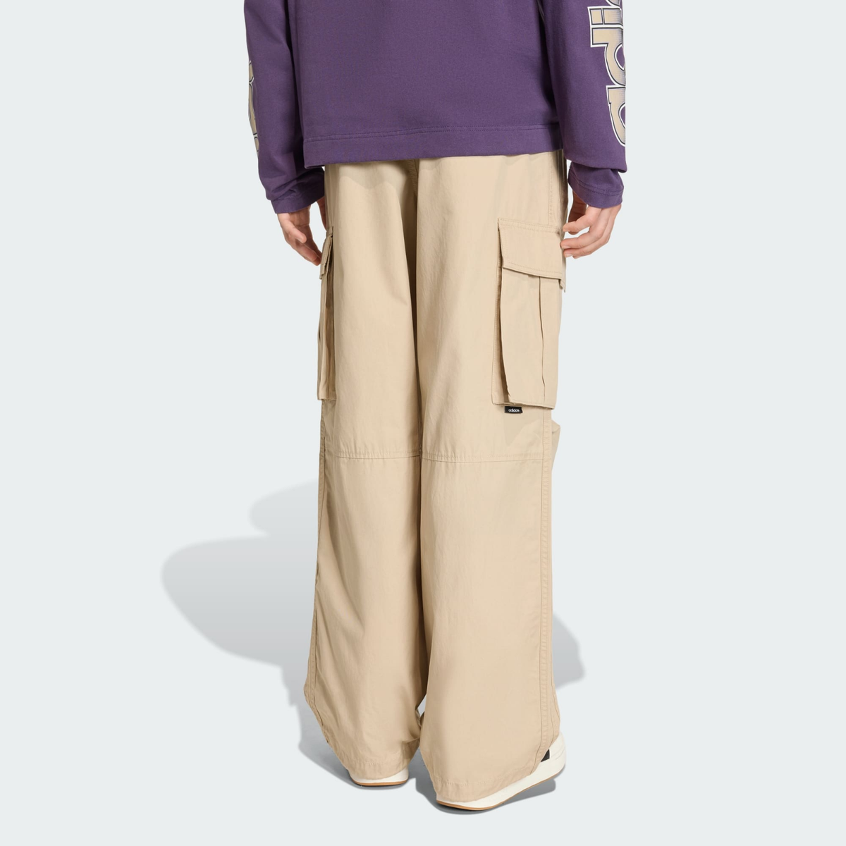 adidas 90s alternative sport washed cargo pants Stone Khaki KS6855