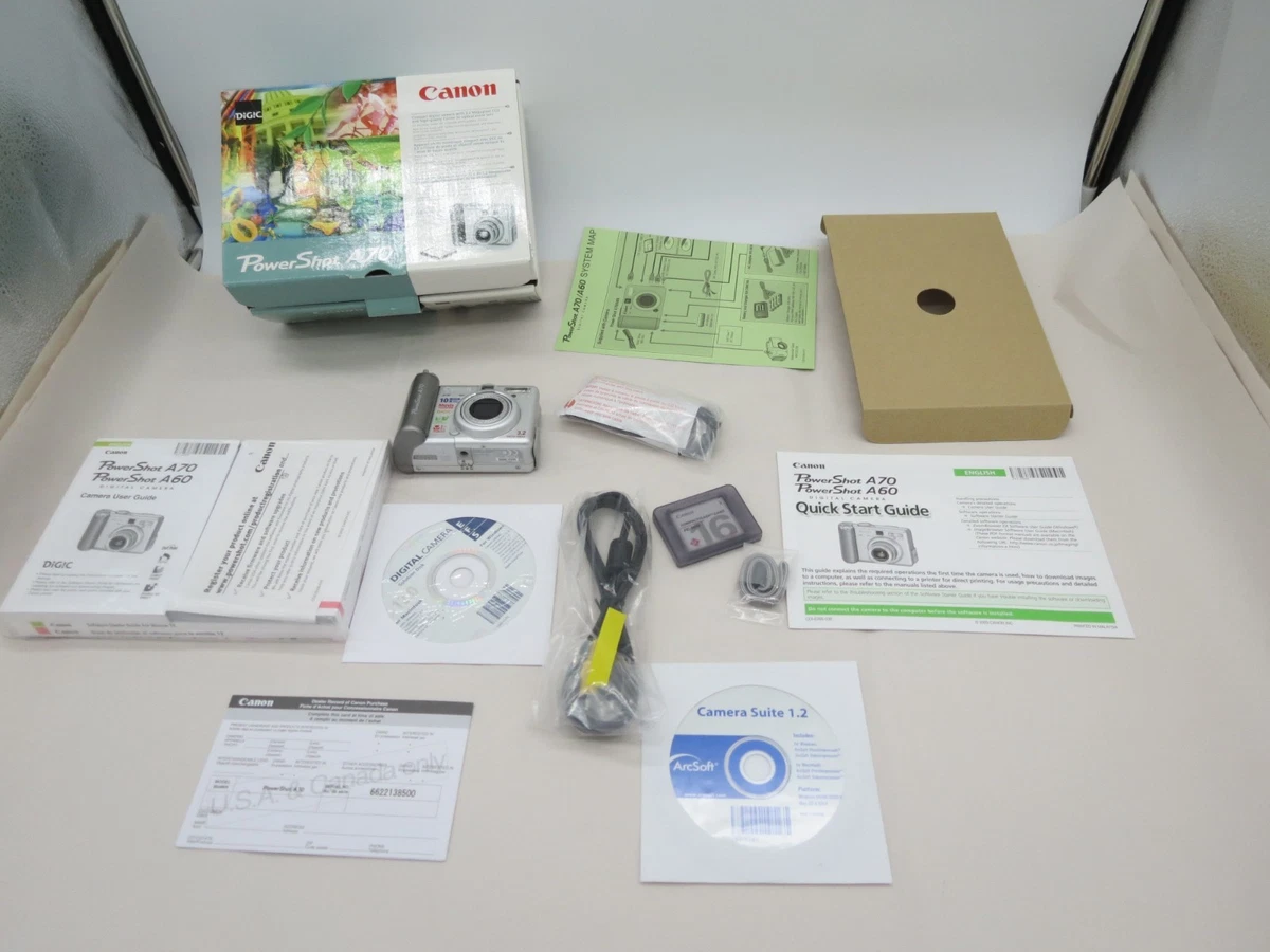 25+ Canon PowerShot A70 Digital Cameras for sale | Updated Oct 2026