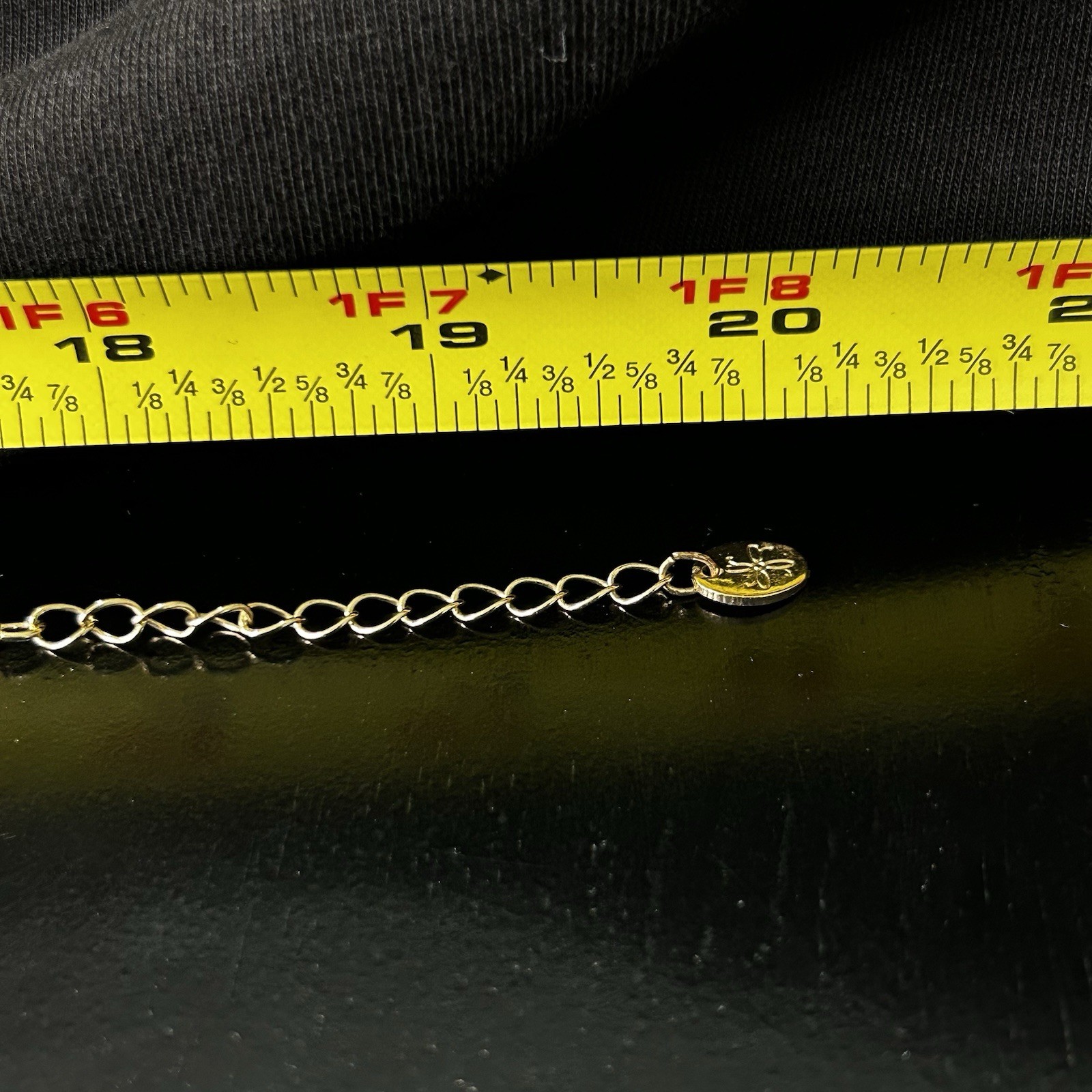 Vintage Statement Necklace Large Rhinestones 20” … - image 9