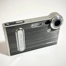Casio Exilim EX-S3 Digital Camera 3.2 MP Silver Slim 3.2 Megapixel CCD Sensor 