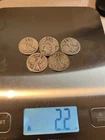 5 Silver Walking Liberty Half Dollar - 90% Silver - No Dates, Oz of Silver Melt