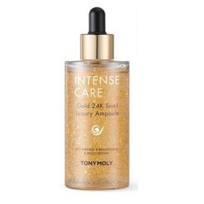 TONYMOLY Intense Care 24k Gold Snail Luxury Ampoule 100ml Korean Skincare