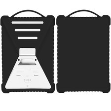 Dlnope Starlink Mini Case, Protective Cover Liquid Silicone Case Black