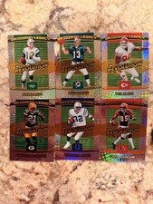 NFL LEGENDS REFRACTOR LOT 🔥 Marino Namath Woodson Edgerrin Smith Johnson