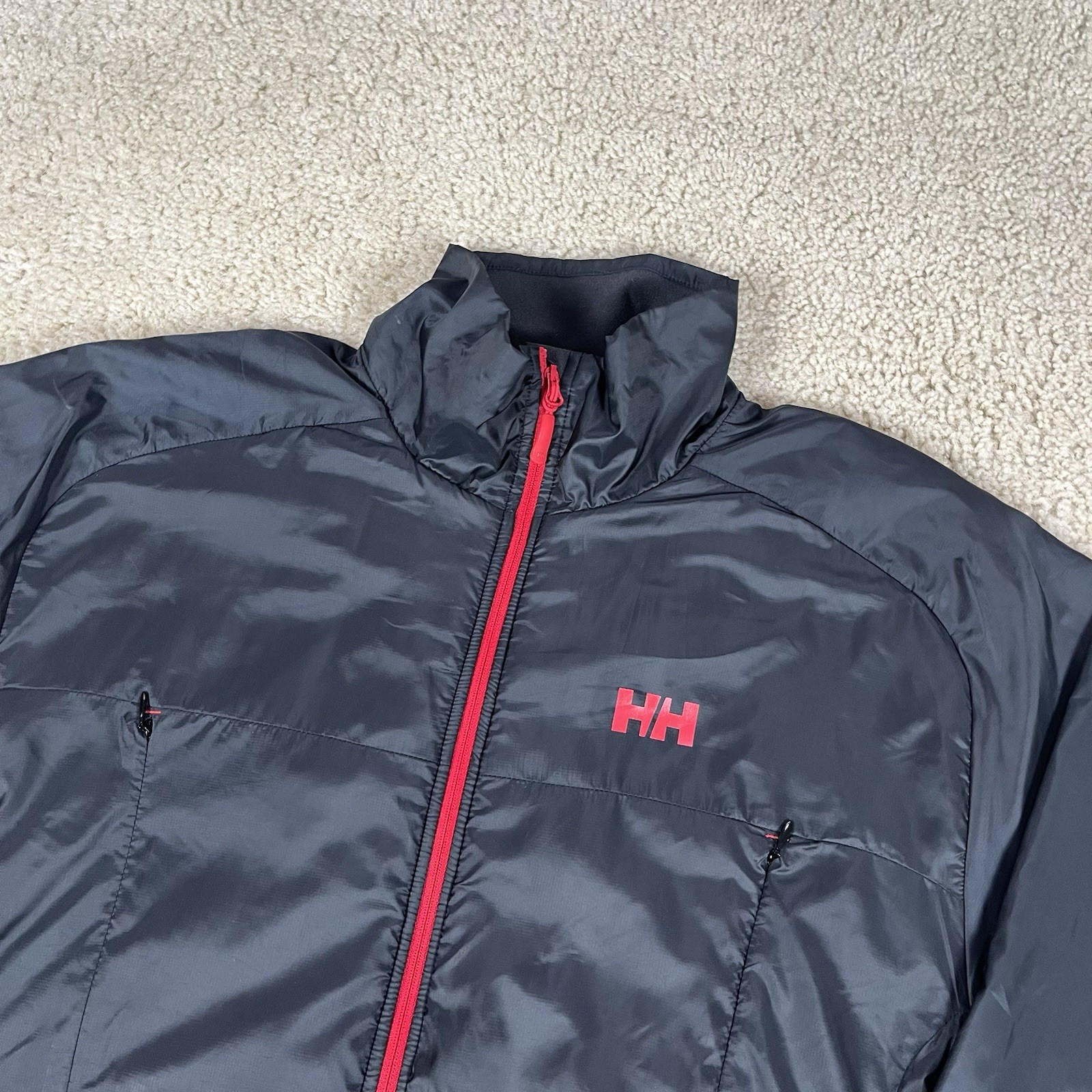 Men’s Helly Hansen H2 Flow Polartec Windbreaker Z… - image 4