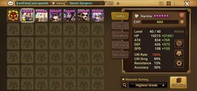 Summoners War Global 5LD5:🔥 Narsha/ Elenora/Pater/D.Zen/Mi Yang🔥+221 Swft G3 