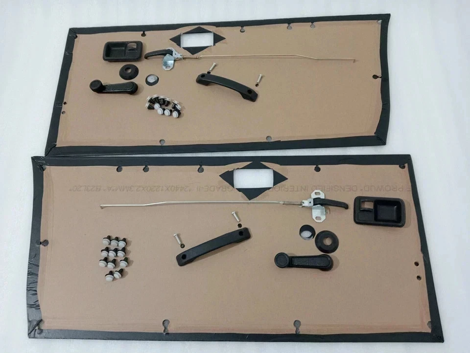 KIT DE PANEL DE PUERTA INTERIOR COMPLETO OEM SUZUKI SAMURAI SJ410 SJ413 SIERRA GYPSY Foto 2 de 4