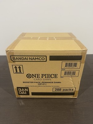 One Piece Romance Dawn Booster Box Case. OP-01. Wave 1 Alpha - Nov Date | eBay One Piece Romance Dawn Booster Box Case. OP-01. Wave 1 Alpha - Nov Date | eBay
