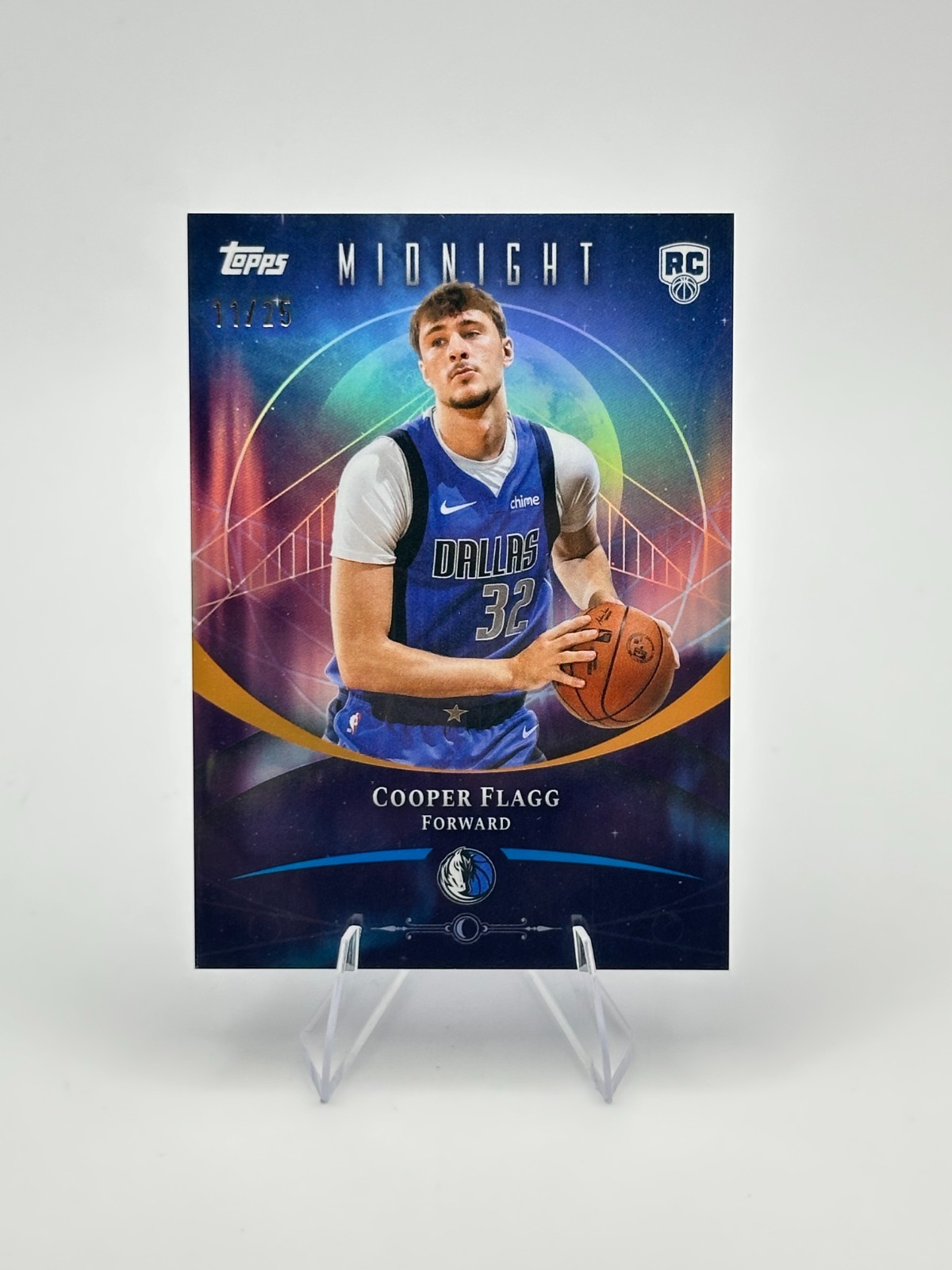 2025 Topps Midnight Basketball Cooper Flagg Rookie Moonrise RARE SSP 11/25 #61