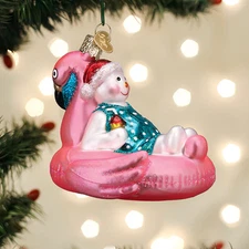 Old World Christmas - Pool Float Snowman - 24205