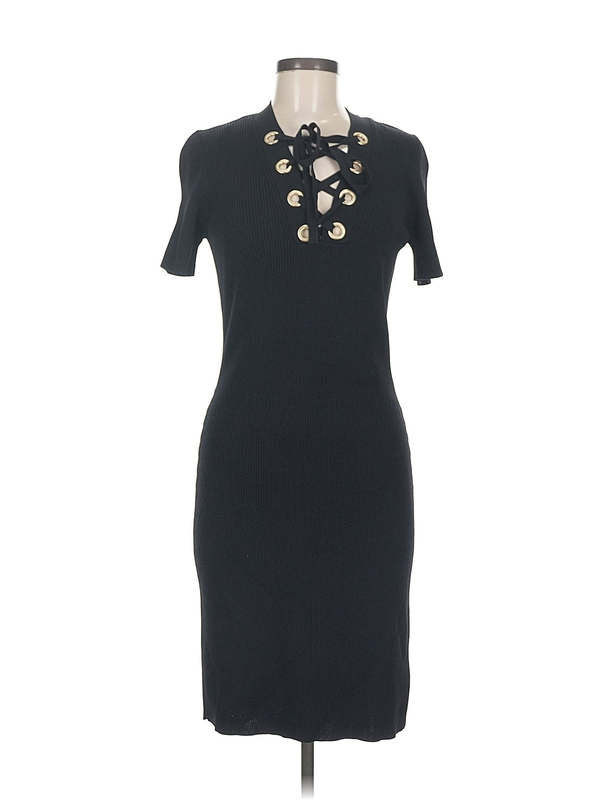 MICHAEL Michael Kors Women Black Cocktail Dress M