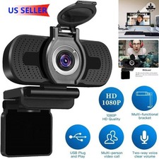 1080P Full HD USB Webcam for PC Desktop,Lapto...