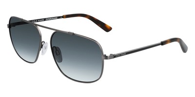 Cole Haan CH6084 Sunglasses Men Gunmetal Square 57mm New 100  display picture 3