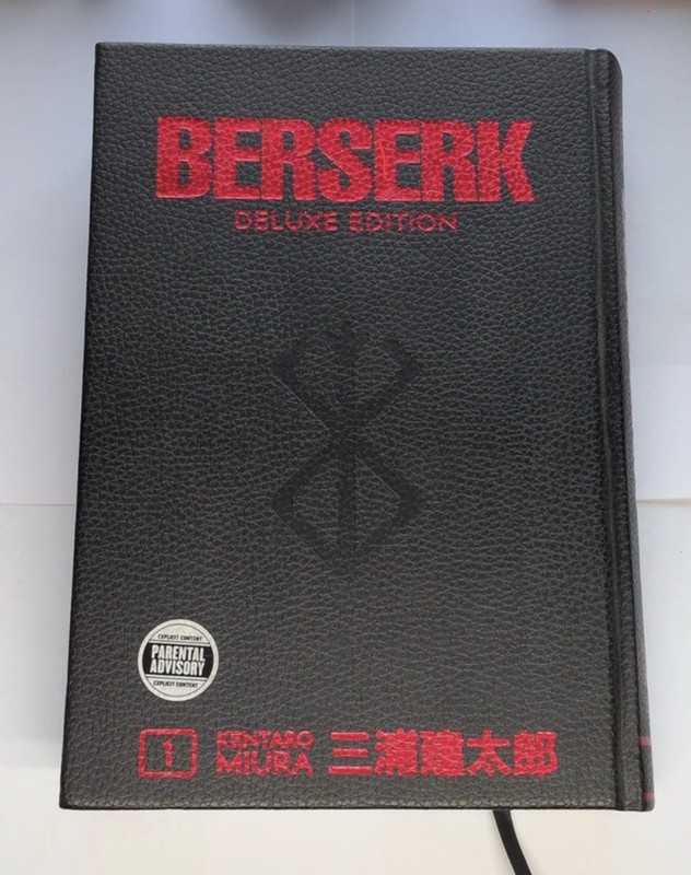 Berserk Deluxe Edition Vol 1 Hardcover Manga Graphic Novel Kentaro Miura EN