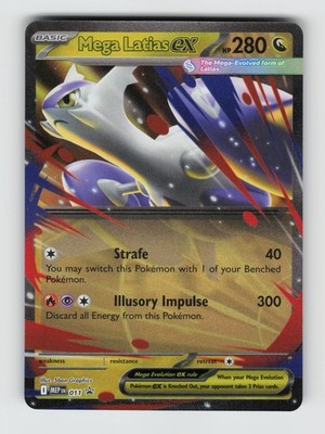 Mega Latias ex ME: Mega Evolution Promo MEP 011 NM