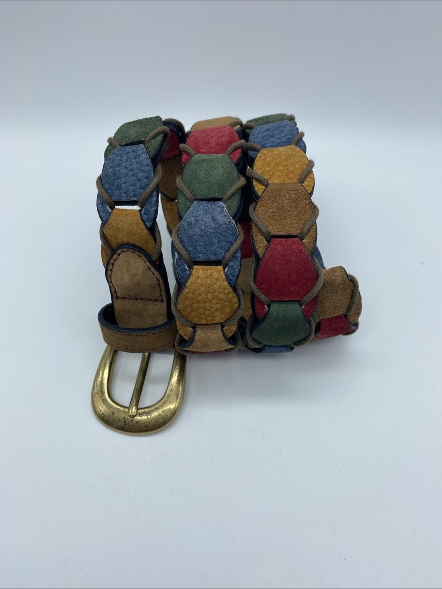Tan Brown Green Multicolor Loop Women display picture 3