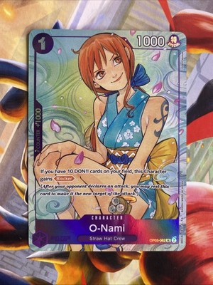 O-Nami OP05-062 SR Full Art - One Piece Illustration Box Vol. 1 PROMO NM+