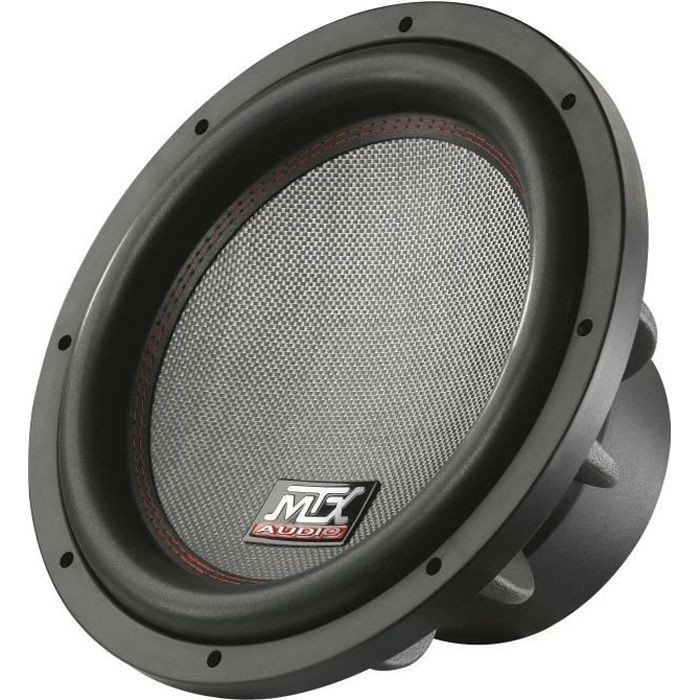 Subwoofer voiture MTX TX612 de 30cm et 800W RMS avec châssis alu