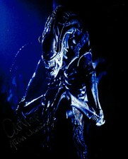 Carl Toop Aliens Autographed 8x10 Photo (Silver Ink)