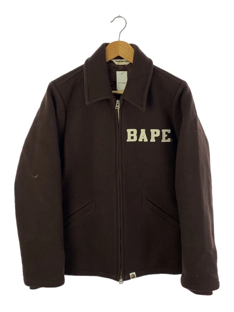 A BATHING APE (BAPE) Giacca A BATHING APE marrone M usata