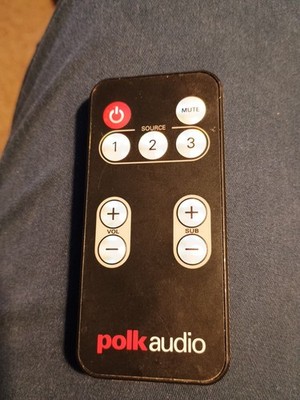 Polk Audio Surroundbar 3000 Remote Control 5000 6500 6000 4000 OEM