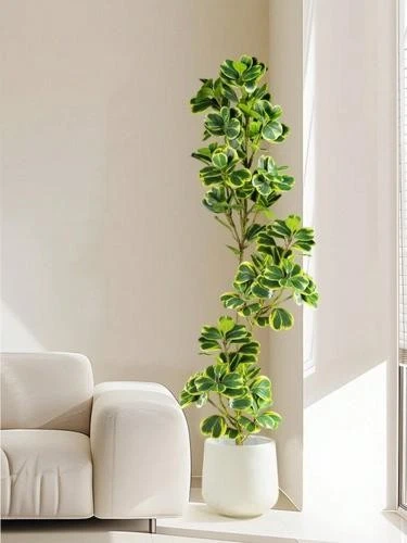Large 120cm Artificial Plant for Living Room Office Bedroom Decor No Pot - Image 4 of 4