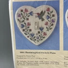Hummingbird Switch Plate Vintage Counted Cross Stitch Kit Creative Circle #1601