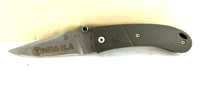 CRKT Urban Shark NRA-ILA Greg Lightfoot Design Tactical Knife Gray