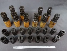LOT 25x - TG100 Collet Collets TG-100 set 5/32" to 1"
