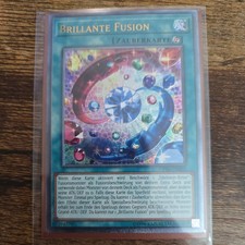 Brilliant Fusion Ultimate Rare German Unl Edition OP06-DE002 NM Yugioh