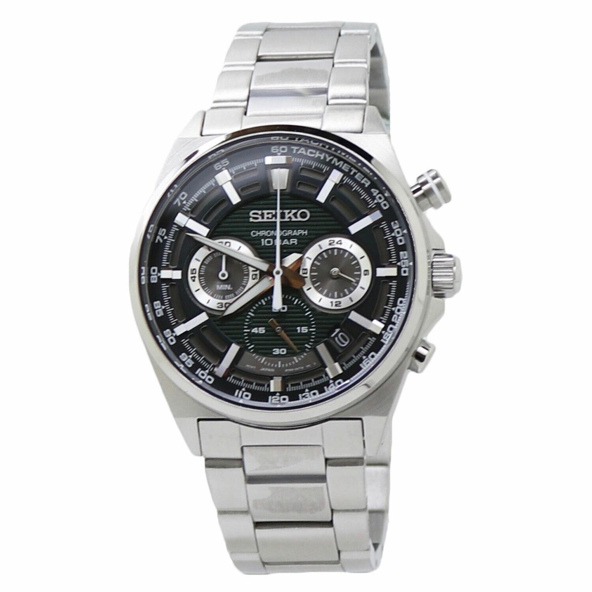 Seiko Green Men's Watch - SSB405 QUARTZ GREEN DIAL CHRONOGRAPH