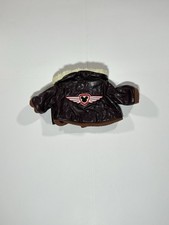 Walt Disney Parks Duffy The Bear Plush Bomber Toy Bear Jacket Authentic Rare
