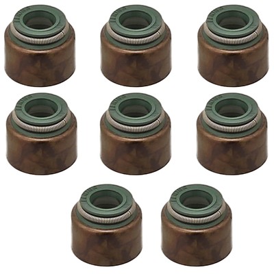 Elring 8pc Engine Valve Stem Oil Seal Set For Chevrolet Pontiac Matiz 4L LA2