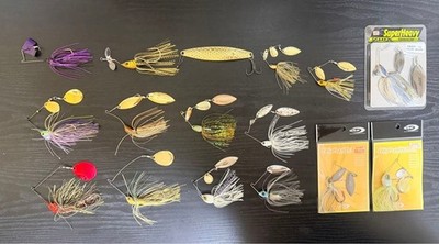 O.S.P Nories Spinnerbait & Buzzbait Set Bass Fishing Lures Combo