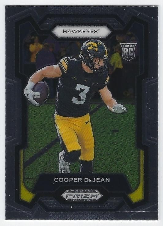 2024 Panini Prizm Draft Picks - Cooper DeJean #113 RC Eagles