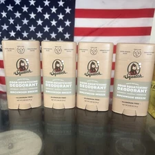 Dr SQUATCH Deodorant Birchwood Breeze Four Pack!!