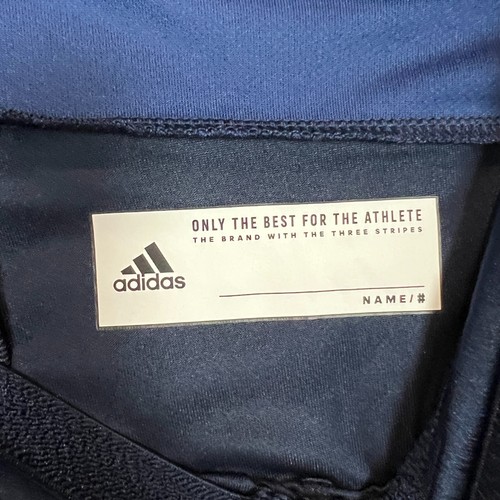 Pantalones Cortos Adidas Modo Juego Tejido Para Hombre XL Azul Marino/Blanco Aeroready Gimnasio Baloncesto - Imagen 12 de 13