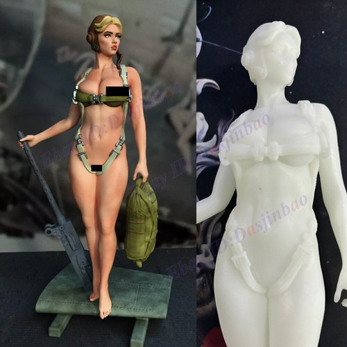 Pilot Pin Up 1/8 1/6 1/4 3D Print Model Kit Unpainted Unassembled NSFW - 第 1/3 張圖片