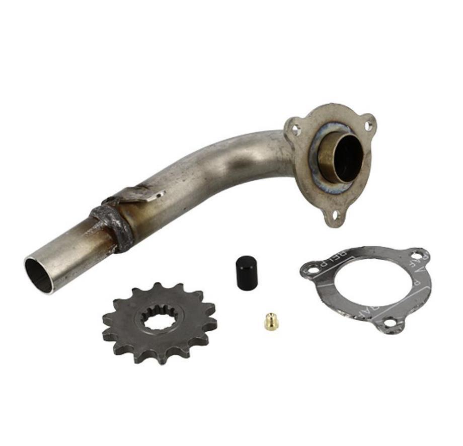 Coude pot moto 50 module tune up MRT et MRT Pro Euro 5 en inox