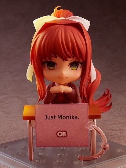 Good Smile Doki Doki Literature Club!: Monika Nendoroid Action Figure,  Multicolor