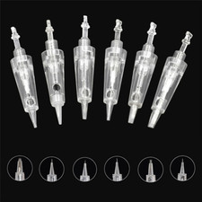 5PCS Microblading Tattoo Bayonet Needles Agulha Cartridge 1R 3R 3F 5R 5F 7R 7F